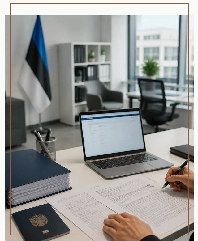 Оформление ВНЖ в Эстонии для переезда и легального проживания в Прокопьевске